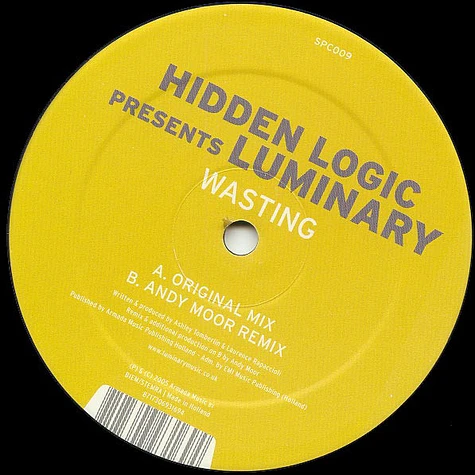 Hidden Logic Presents Luminary - Wasting