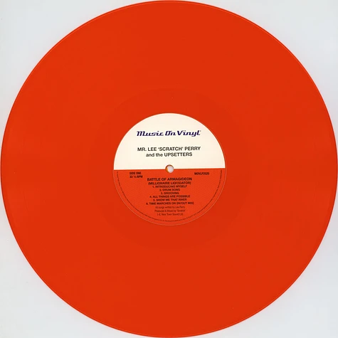 Lee Perry - Battle Of Armagideon Colored Vinyl Edition