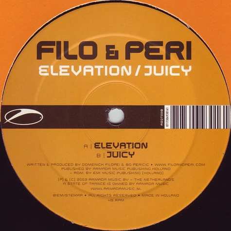 Filo & Peri - Elevation / Juicy