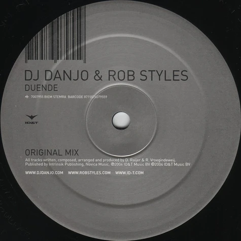 DJ Danjo & Rob Styles - Duende