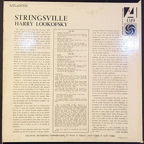 Harry Lookofsky - Stringsville