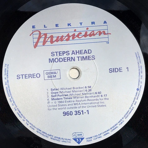 Steps Ahead - Modern Times