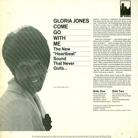 Gloria Jones - Come Go With Me