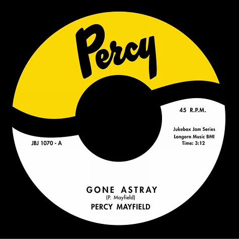 Percy Mayfield - Gone Astray / Advice (For Men Only)