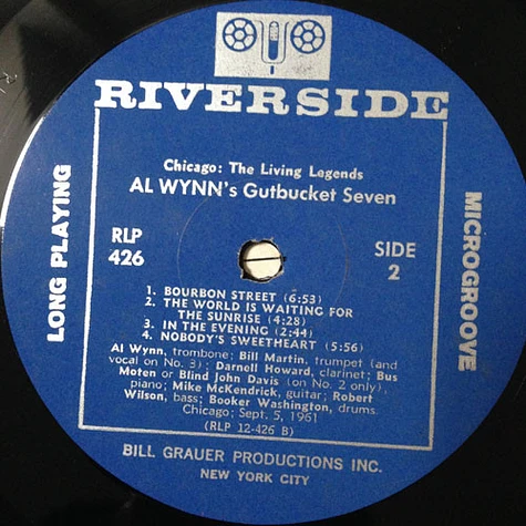 Al Wynn's Gutbucket Seven - Chicago - The Living Legends: Albert Wynn And His Gutbucket Seven