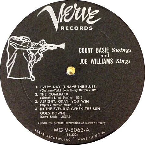 Count Basie / Joe Williams - Count Basie Swings Joe Williams Sings