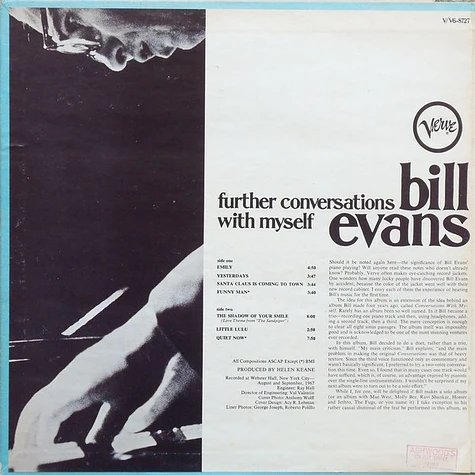 Bill Evans - Further Conversations With Myself