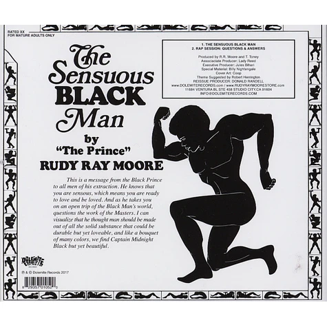 Rudy Ray Moore - The Sensuous Black Man By The Prince