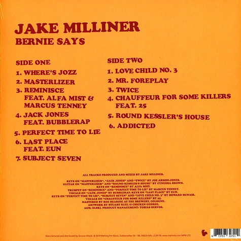 Jake Milliner - Bernie Says