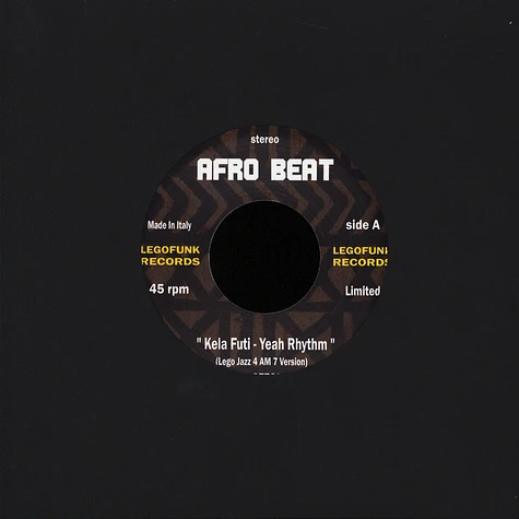 Kela Futi - Afro Beat Black Vinyl Edition
