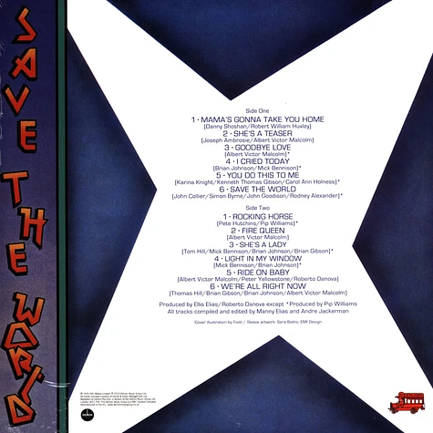 Geordie - Save The World Orange Vinyl Edition