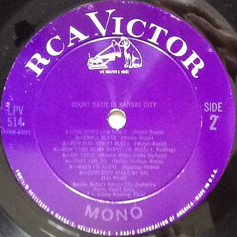 Count Basie / Bennie Moten's Kansas City Orchestra - Count Basie In Kansas City: Bennie Moten's Great Band Of 1930-1932