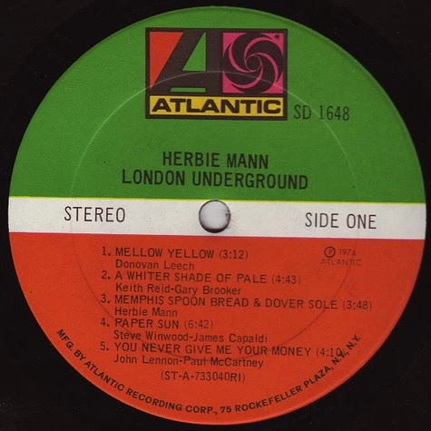 Herbie Mann - London Underground