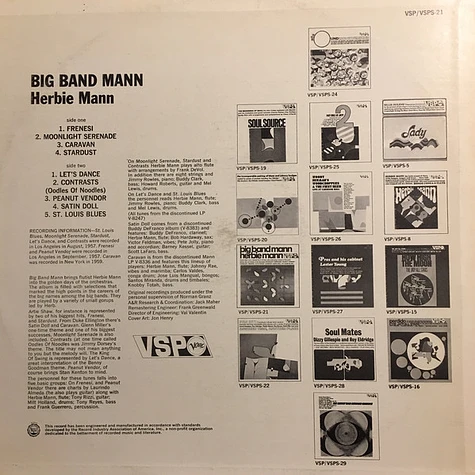 Herbie Mann - Big Band Mann
