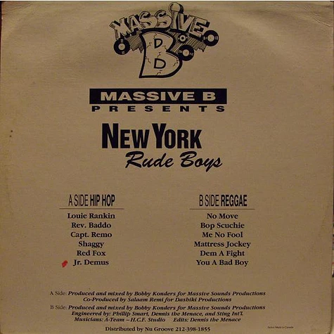 V.A. - New York Rude Boys