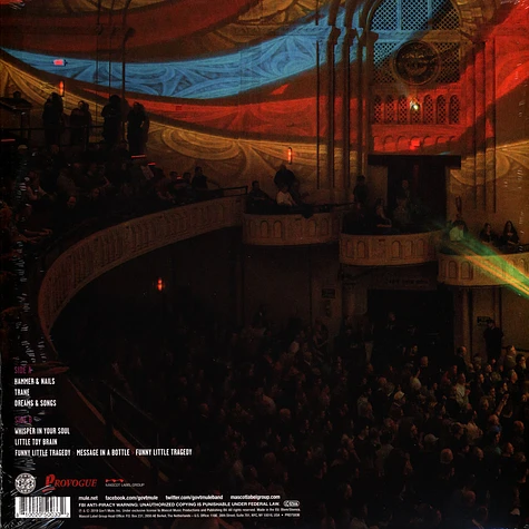 Gov't Mule - Bring On The Music - Live At The Capitol Theatre: Volume 3 Black Friday Record Store Day 2019 Edition