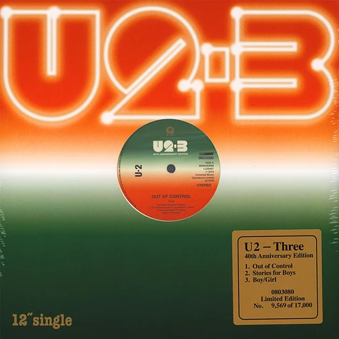 U2 - Three Black Friday Record Store Day 2019 Edition