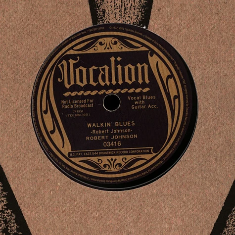 Robert Johnson - Sweet Home Chicago / Walkin' Blues Black Friday Record Store Day 2019 Edition