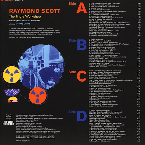 Raymond Scott - The Jingle Workshop: Midcentury Musical Miniatures 1951-1965 Black Friday Record Store Day 2019 Edition