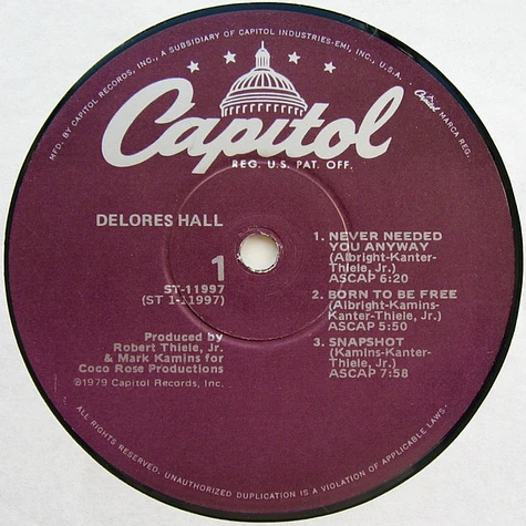 Delores Hall - Delores Hall