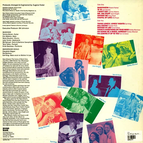 V.A. - The Official New Orleans Rhythm & Blues Anniversary Album Volume 1