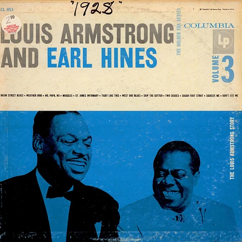 Louis Armstrong And Earl Hines - The Louis Armstrong Story Volume 3