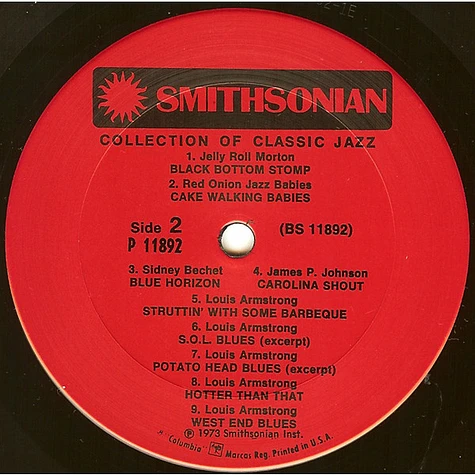 V.A. - The Smithsonian Collection Of Classic Jazz