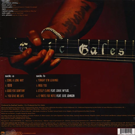 Eric Gales - Good For Colored Vinyl Edition