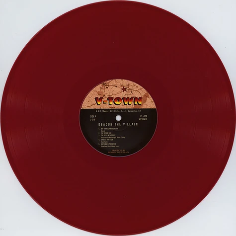 Deacon The Villain (Cunninlynguists) - Peace Or Power Red Vinyl Edition