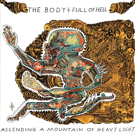 The Body & Full Of Hell - Ascending A Mountain Of Heavy Light Clear With Green & Brown Vinyl Edition