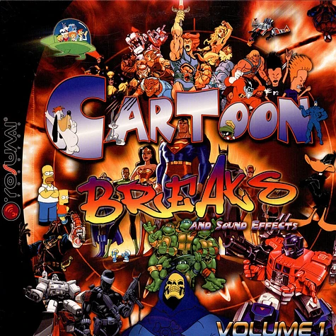 DJ Rob - Cartoon Breaks And Sound Effects Volume 1