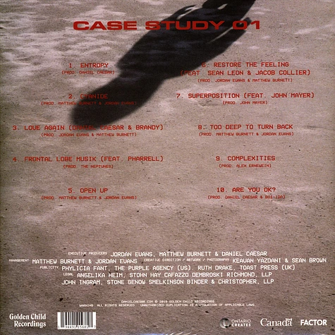 Daniel Caesar - Case Study 01