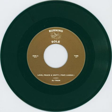 DJ Tron - Love, Peace & Unity Feat. Luana Green Vinyl Edition