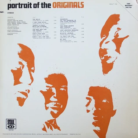 The Originals - Portrait Of The Originals