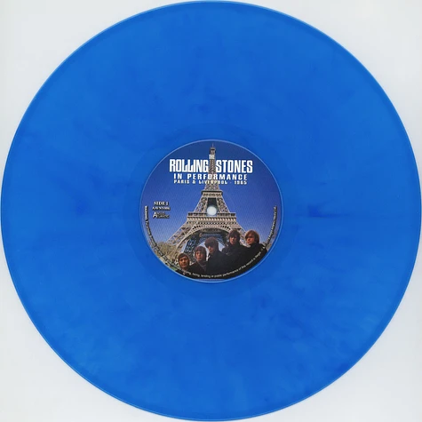 The Rolling Stones - In Performance - Paris & Liverpool 1965 Blue Vinyl Edition