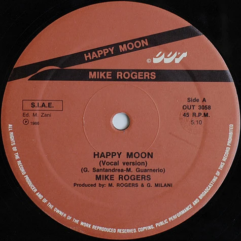 Mike Rogers - Happy Moon