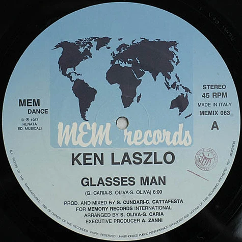 Ken Laszlo - Glasses Man