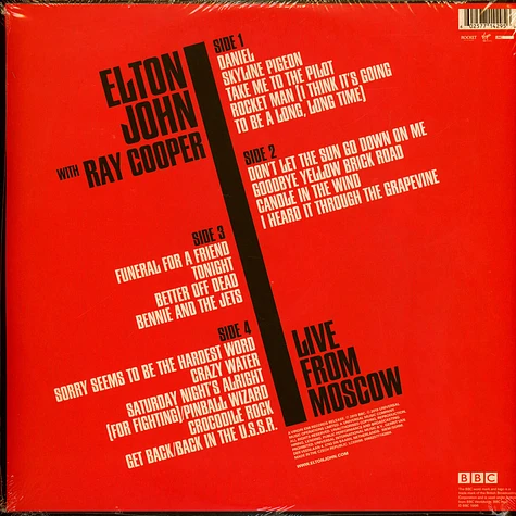 Elton John & Ray Cooper - Live From Moscow