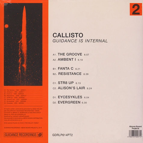 Callisto - Guidance Is Internal 2