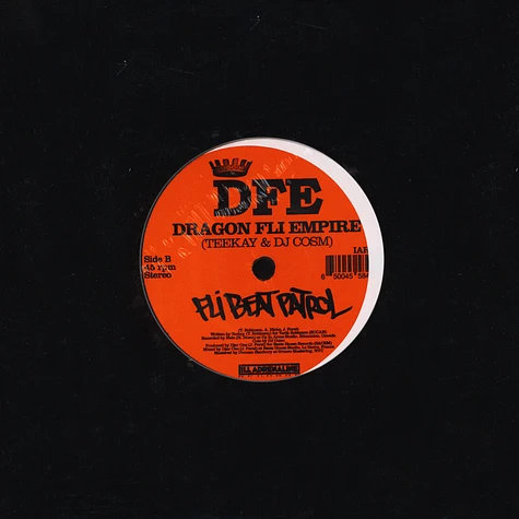 Dragon Fli Empire - Record Store / Fli Beat Patrol Black Vinyl Edition