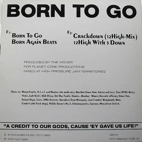 Freebase Factory - Born To Go