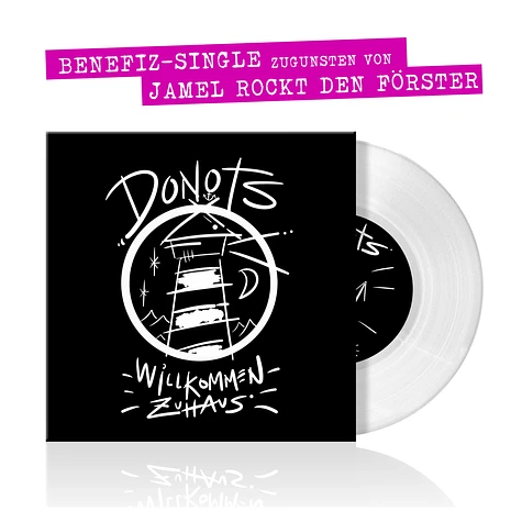 Donots - Willkommen Zuhaus / Live In Jamel White Vinyl Edition