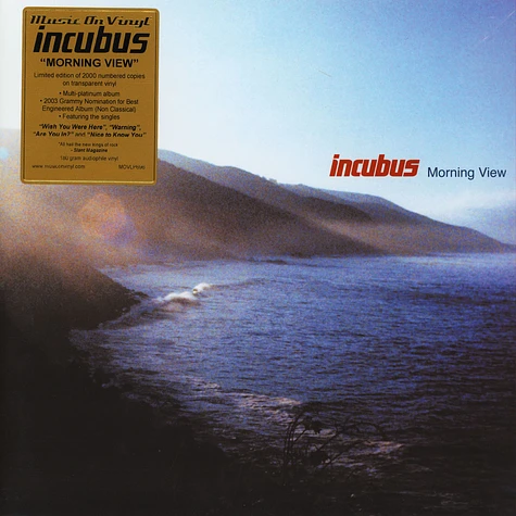 Incubus - Morning View Colored Vinyl Edition
