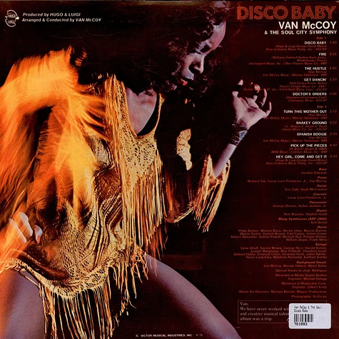 Van McCoy & The Soul City Symphony - Disco Baby = ディスコ・ベイビー