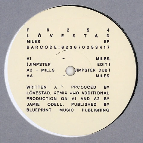 Lövestad - Miles EP Jimpster Remixes