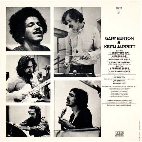 Gary Burton & Keith Jarrett - Gary Burton & Keith Jarrett