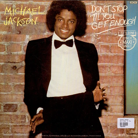 Michael Jackson - Don't Stop 'Til You Get Enough