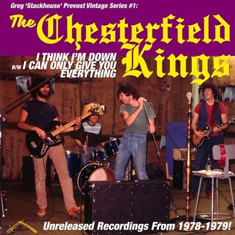 The Chesterfield Kings - I Think I'm Down Unreleased Recordings From 1978-1979
