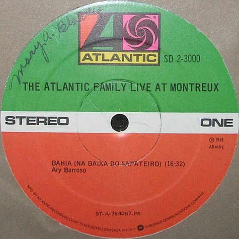 The Atlantic Family - Live At Montreux