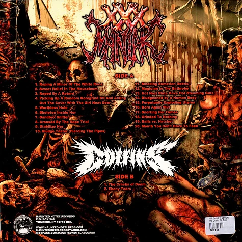 XXX Maniak / Coffins - The Cracks Of Doom